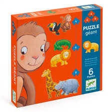 DJECO PUZZLE GIGANTE X6