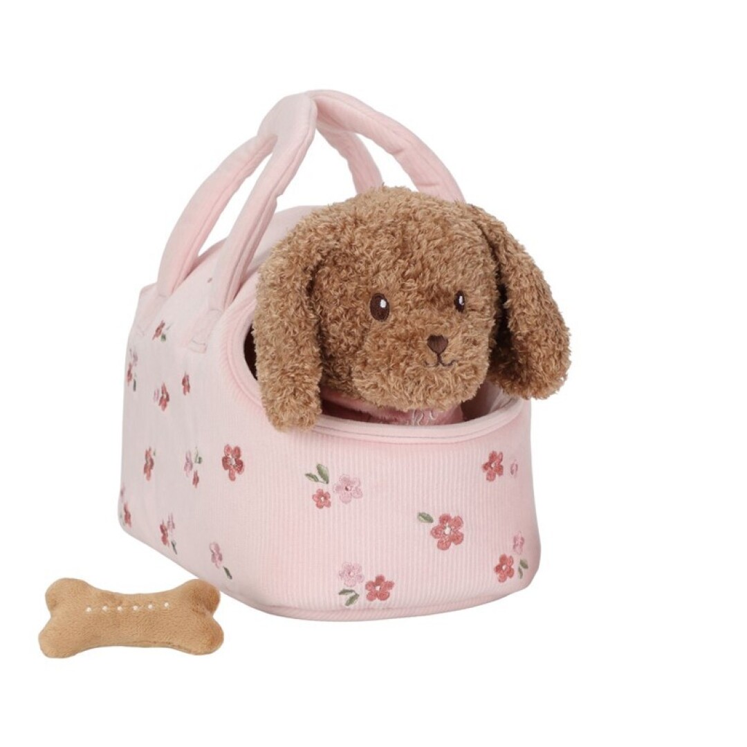 LD PERRITO PELUCHE JACKIE CON BOLSO